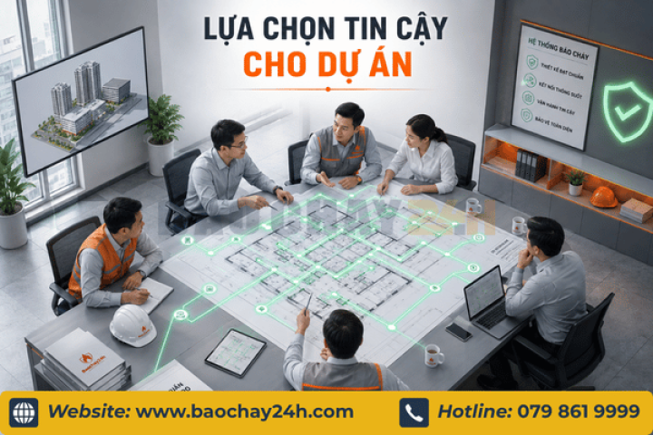 Top Các Thương Hiệu Báo Cháy Được Nhà Thầu Việt Nam Tin Dùng